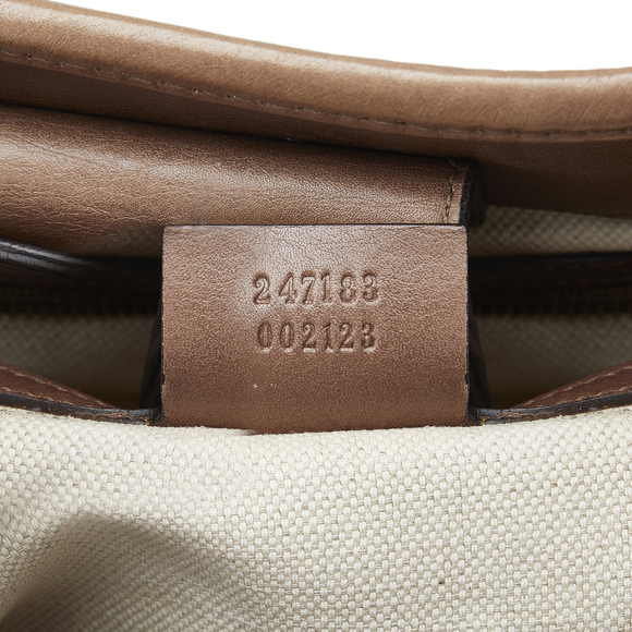 Pre-Loved Gucci Leather Running Tote Bag - Picture 7 of 12